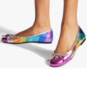 Kurt Geiger Eagle Ballet Flat Shoes Sz 8.5